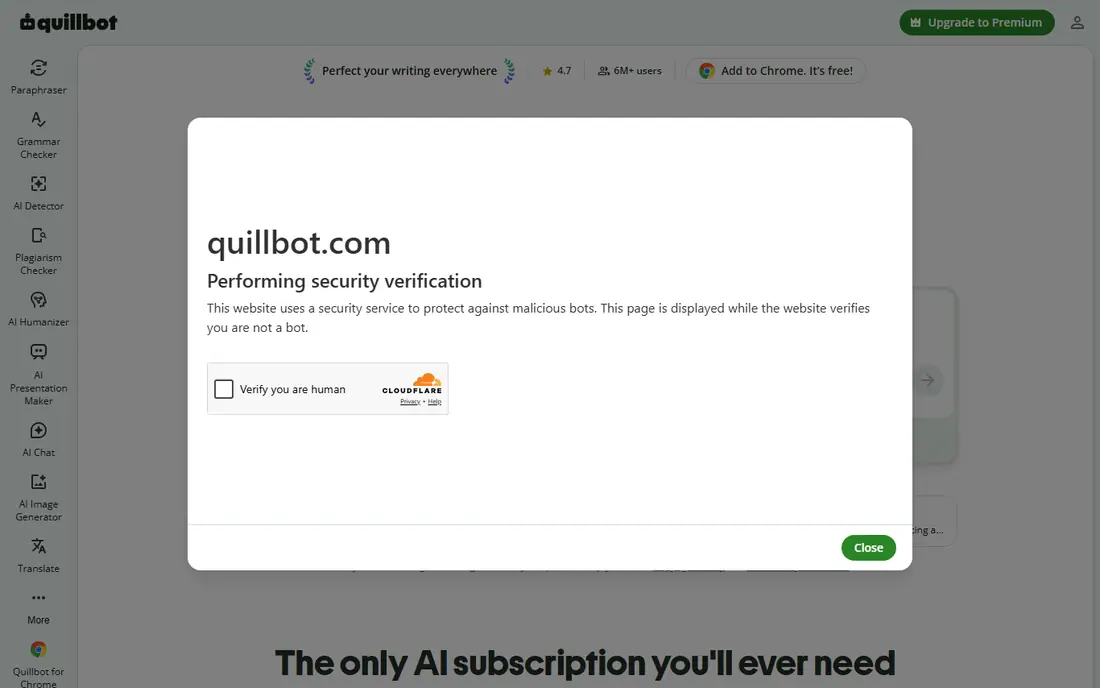 QuillBot website