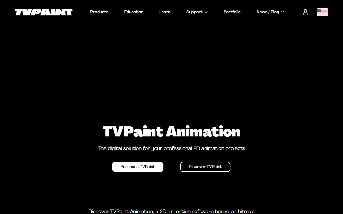 TVPaint Animation website