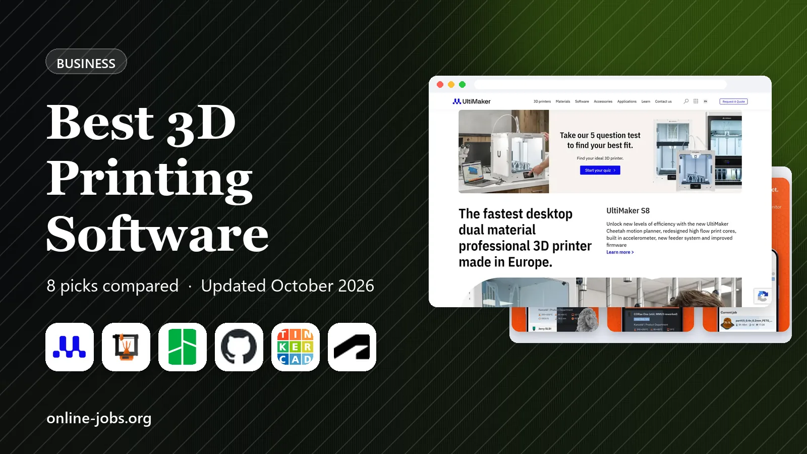Best 3D Printing Software in 2026: 8 Tools Compared