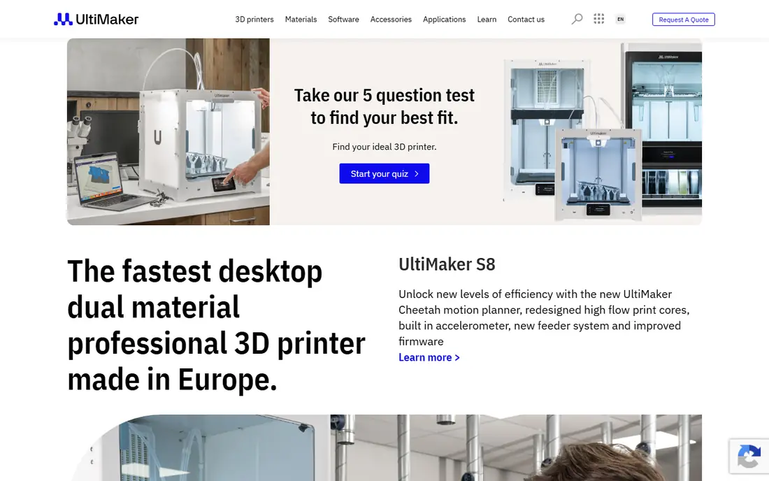 UltiMaker Cura website