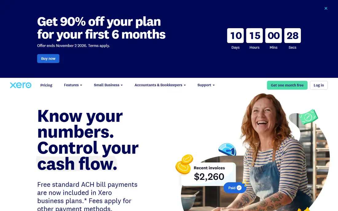 Xero website