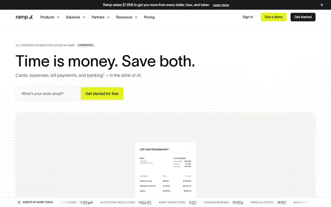 Ramp website