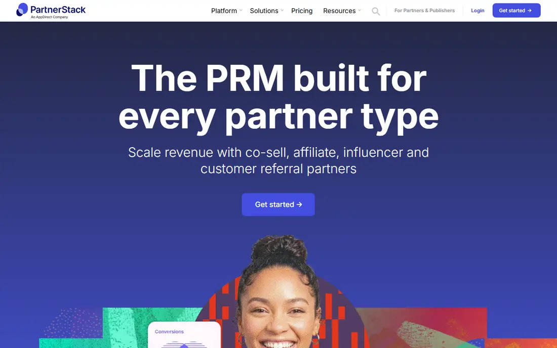 PartnerStack website