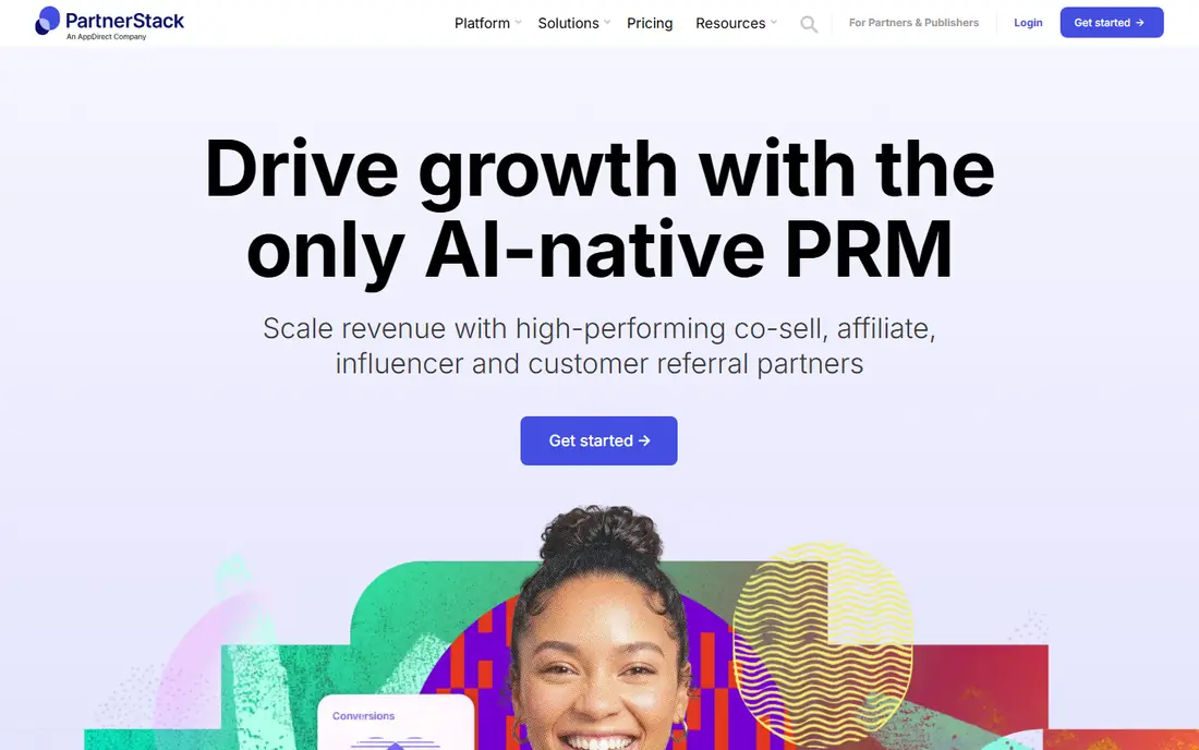 PartnerStack website