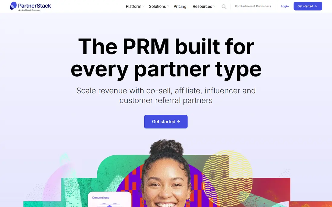 PartnerStack website