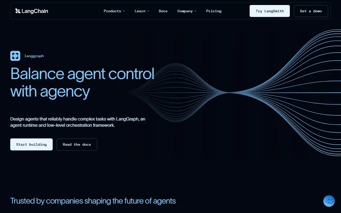 LangGraph website