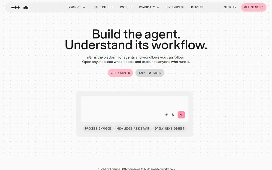 n8n website