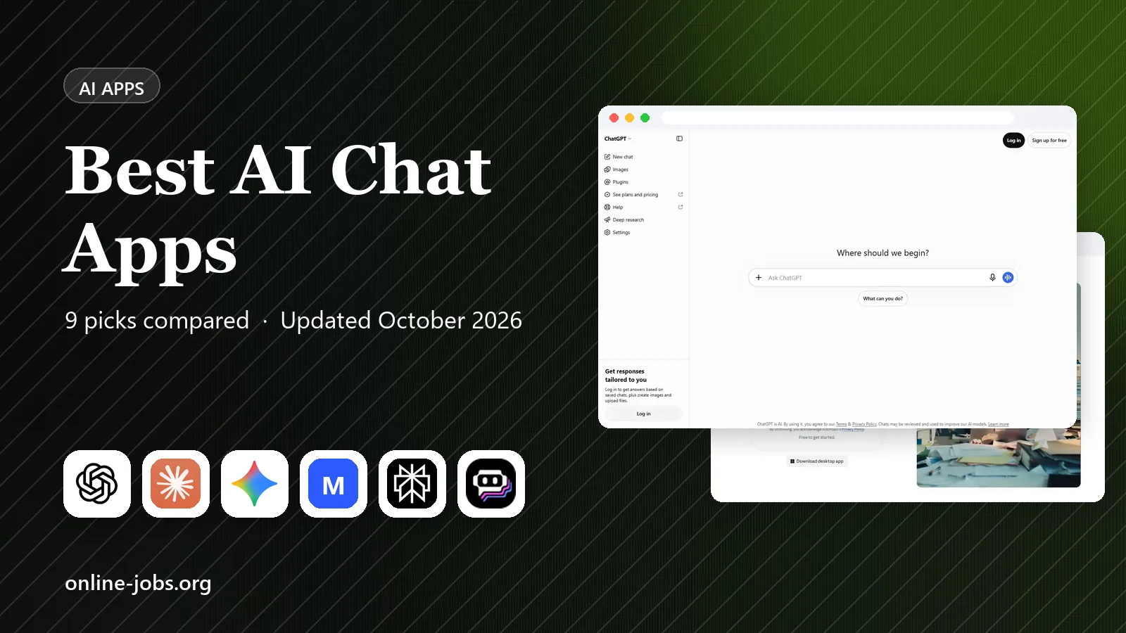 Best AI Chat Apps in 2026: 9 Apps Compared