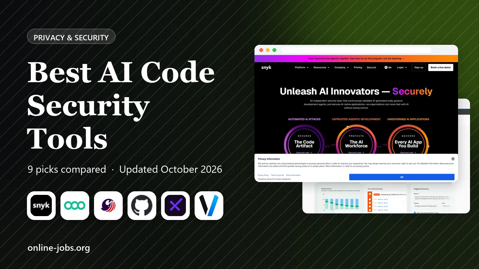 Best AI Code Security Tools in 2026: 9 Tools Compared