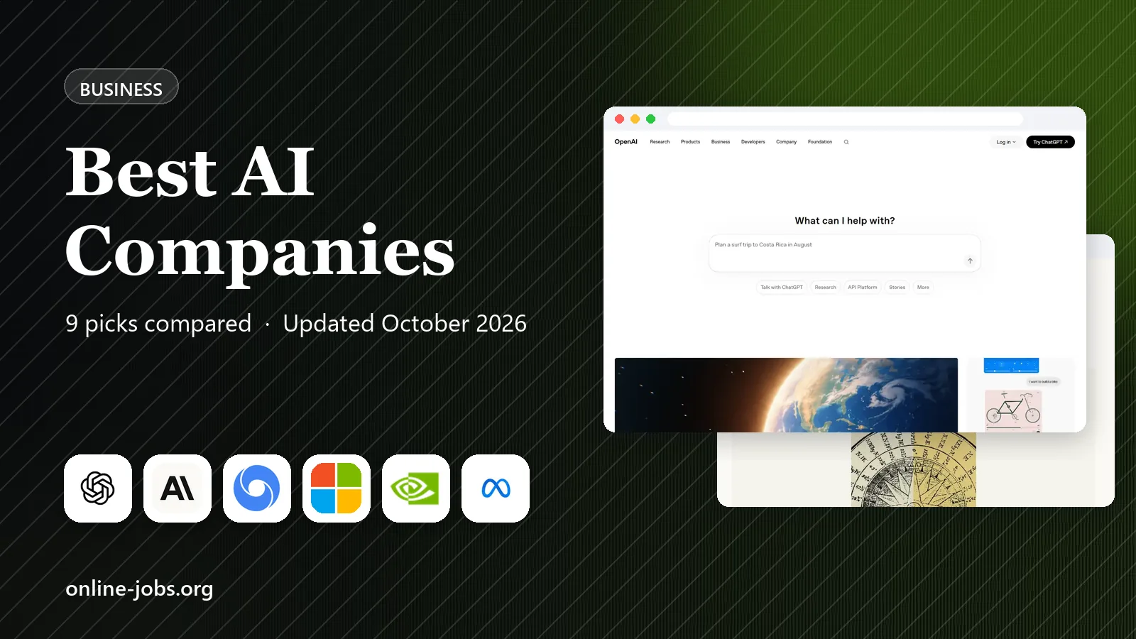 Best AI Companies in 2026: 9 Companies Compared