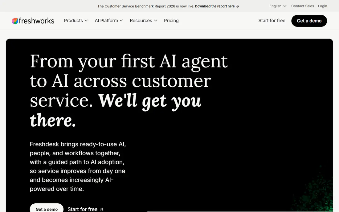 Freshdesk website