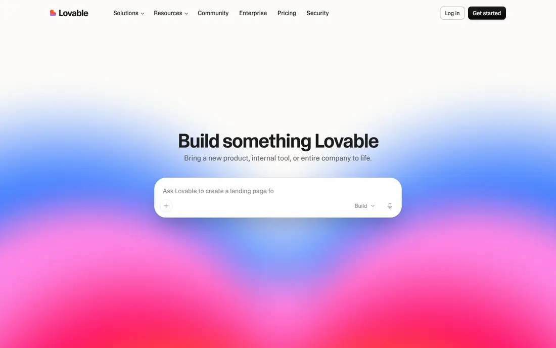 Lovable website