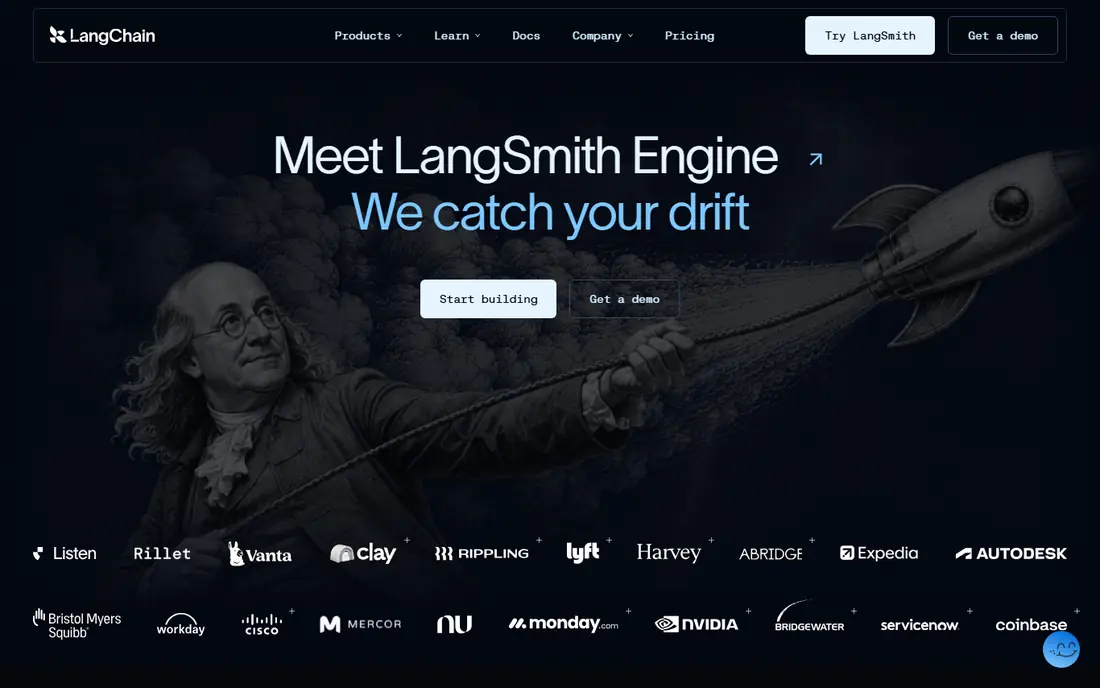 LangSmith website