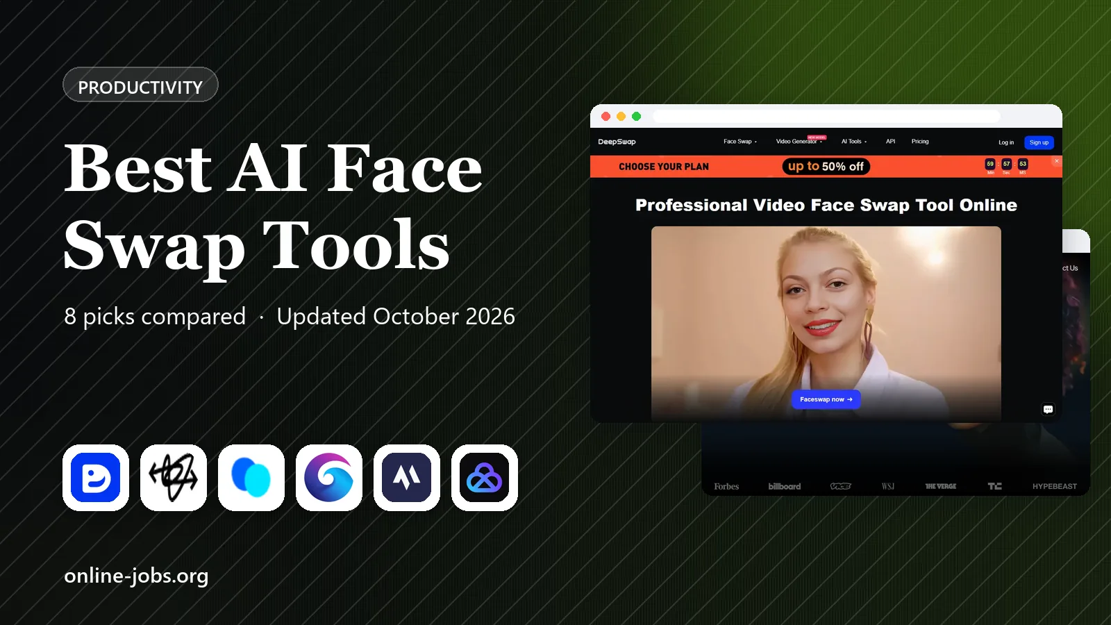 Best AI Face Swap Tools in 2026: 8 Tools Compared