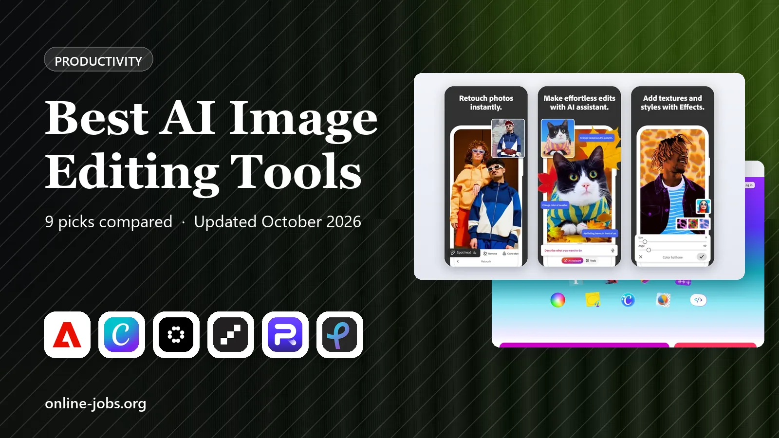 Best AI Image Editing Tools in 2026: 9 Tools Compared