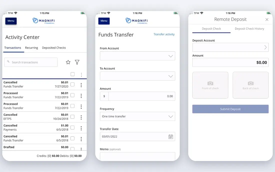 Magnifi app screenshots