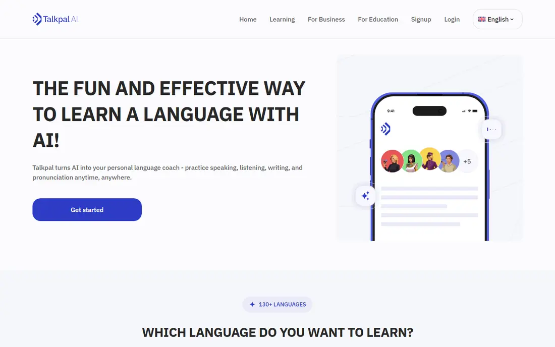 Talkpal website