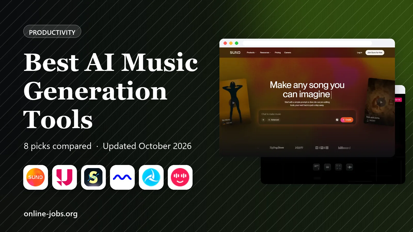Best AI Music Generation Tools in 2026: 8 Tools Compared