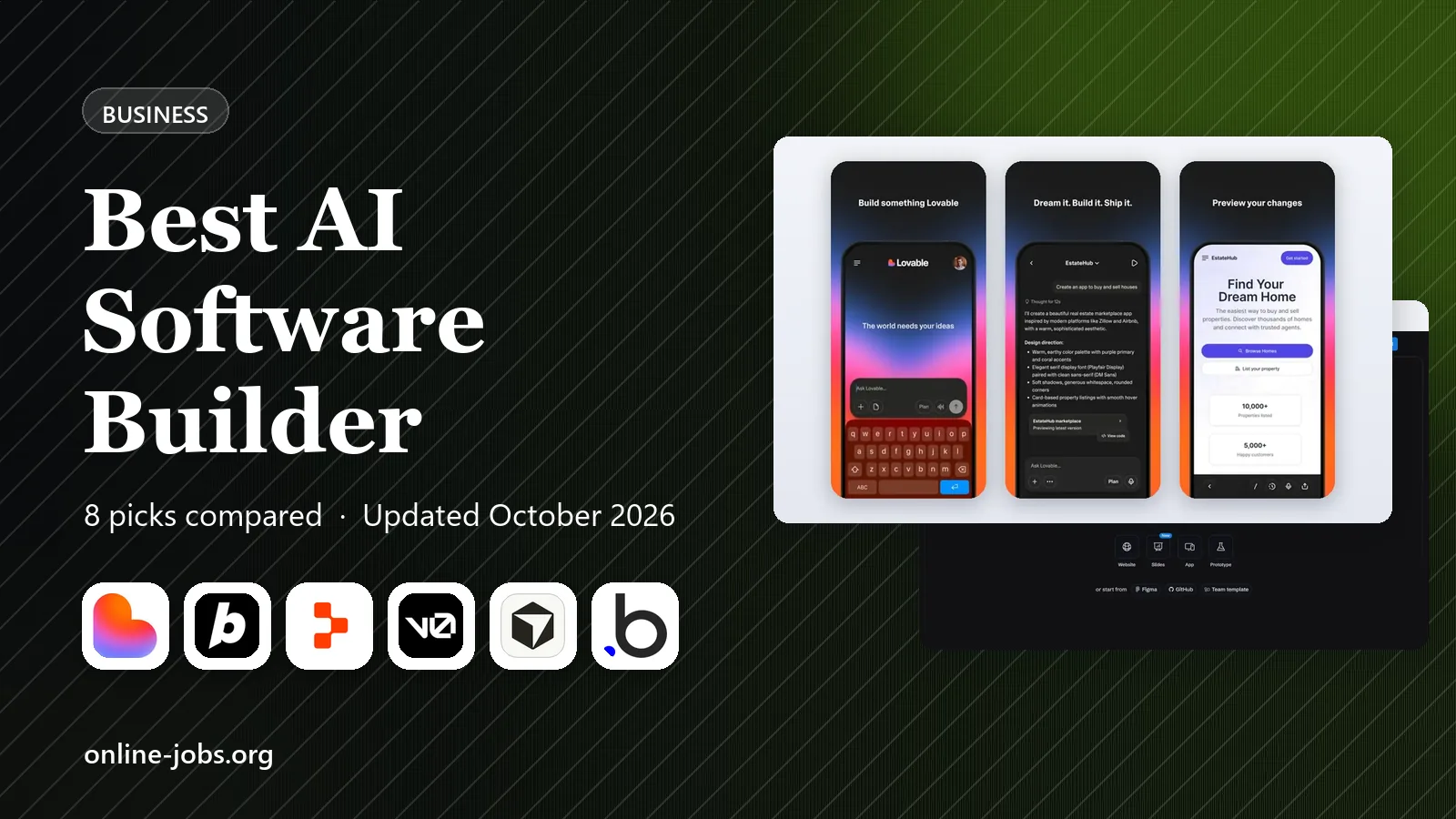Best AI Software Builder in 2026: 8 Tools Compared
