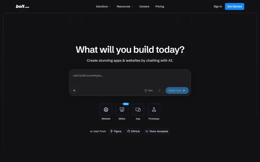 Bolt website