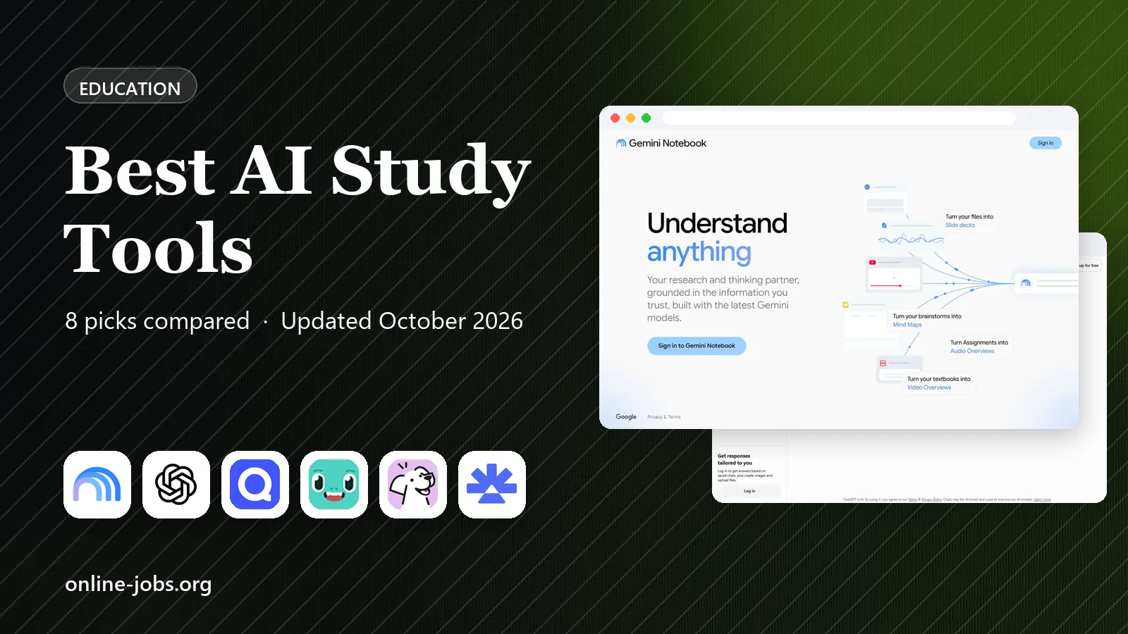 Best AI Study Tools in 2026: 8 Tools Compared