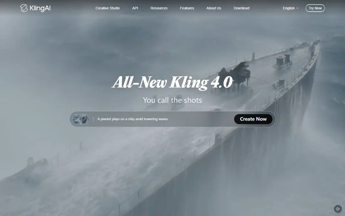 Kling website