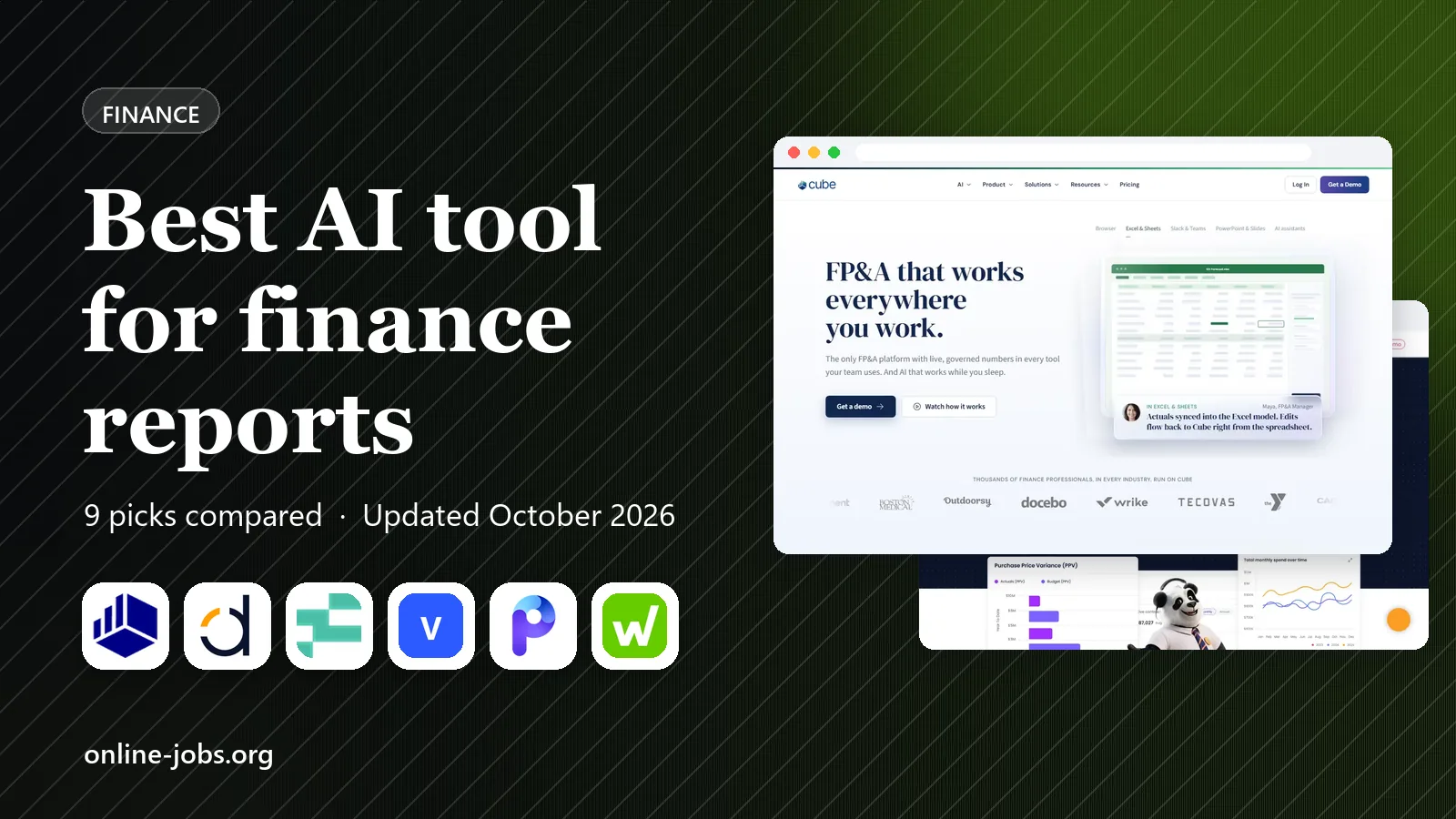 Best AI tool for finance reports in 2026: 9 Tools Compared