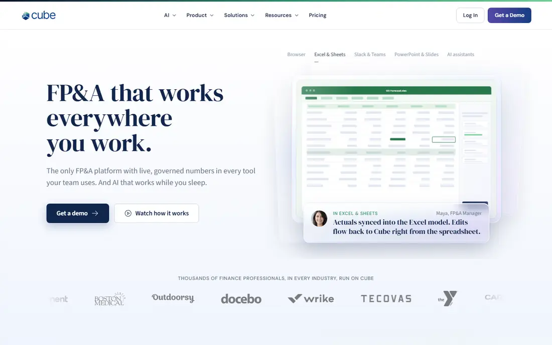 Cube website