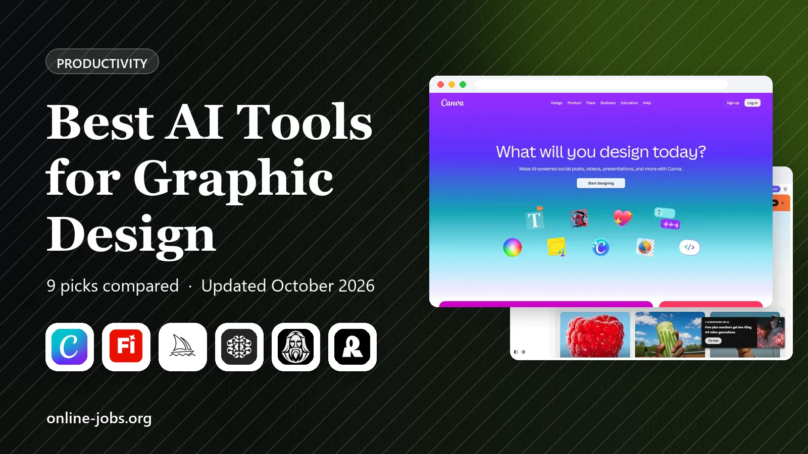 Best AI Tools for Graphic Design in 2026: 9 Tools Compared