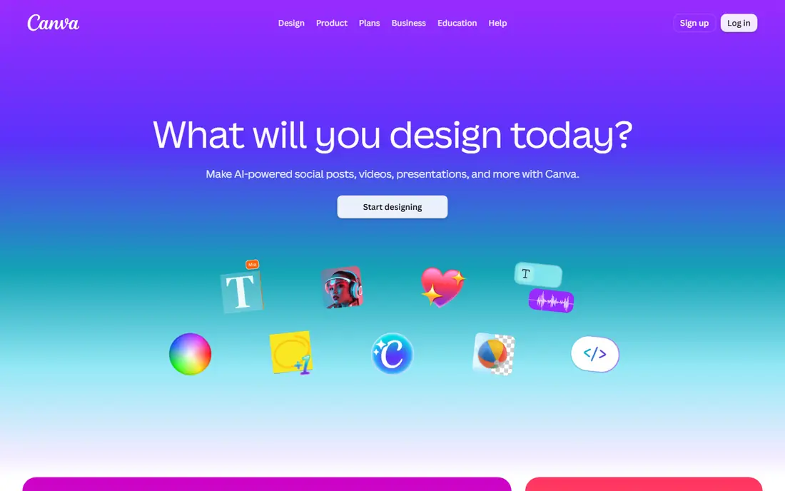 Canva Magic Studio website