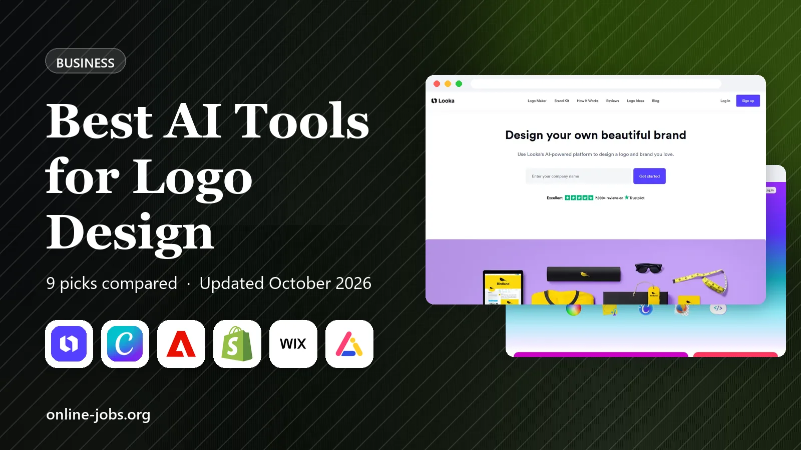 Best AI Tools for Logo Design in 2026: 9 Tools Compared