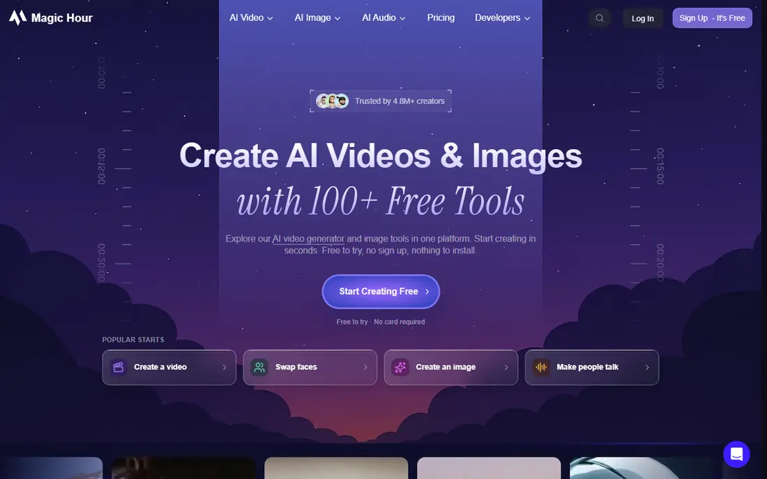 Magic Hour website