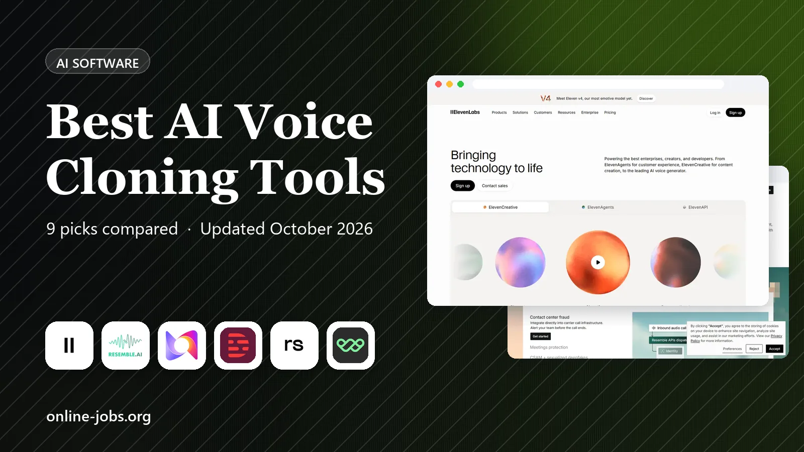 Best AI Voice Cloning Tools in 2026: 9 Tools Compared
