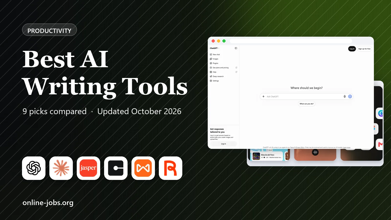Best AI Writing Tools in 2026: 9 Tools Compared