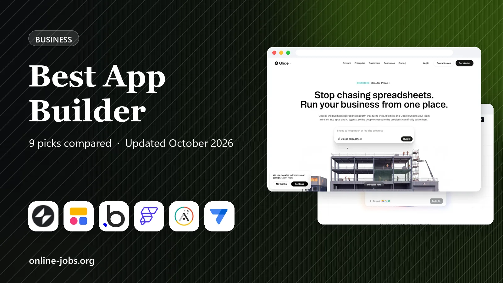 Best App Builder in 2026: 9 Tools Compared