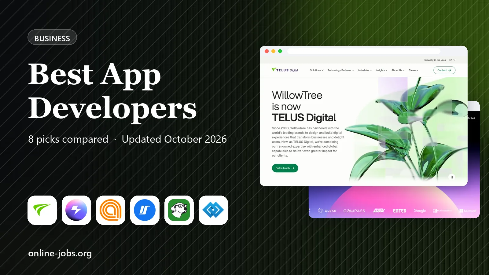 Best App Developers in 2026: 8 Companies Compared