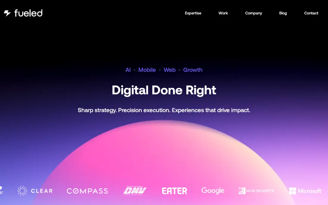 Fueled website