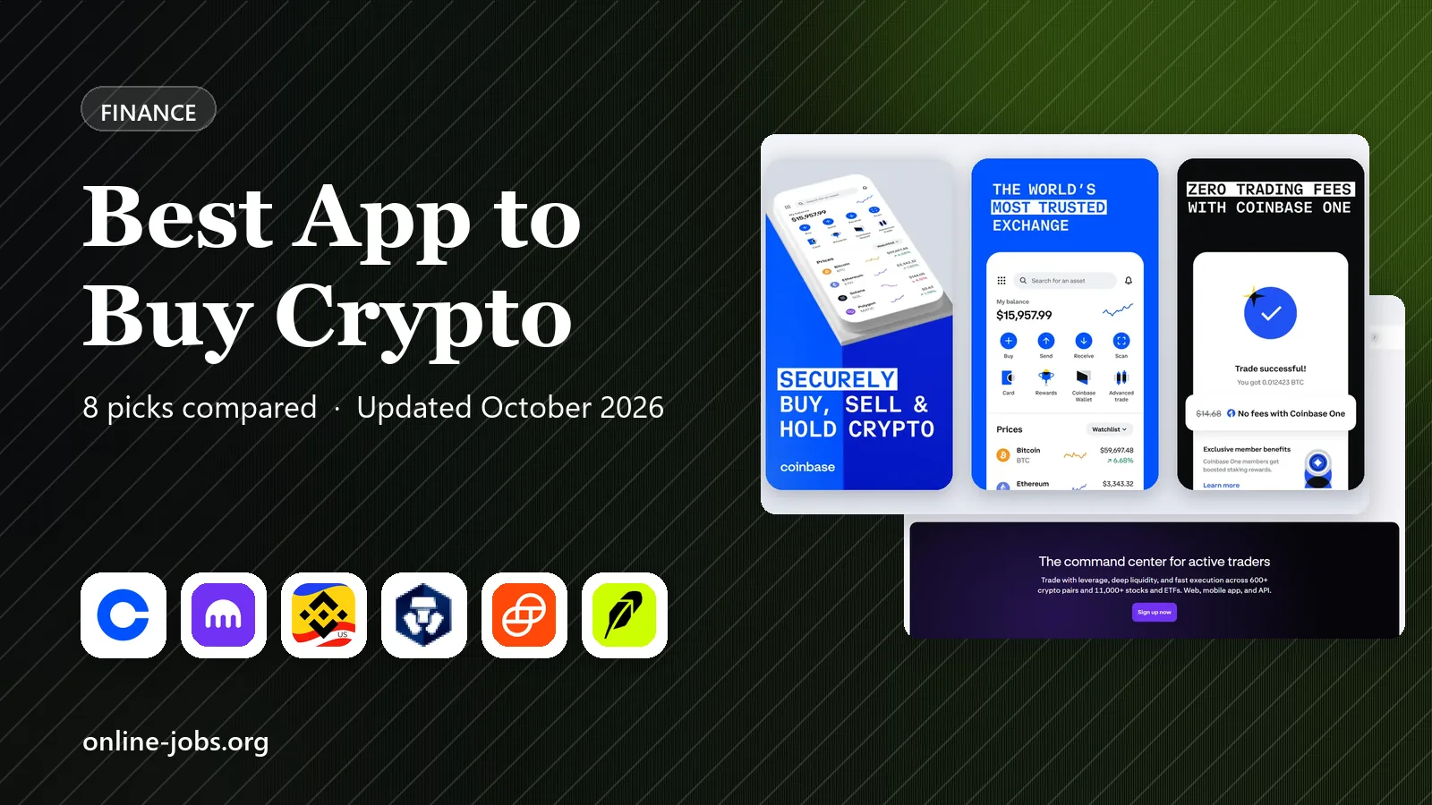 Best App to Buy Crypto in 2026: 8 Apps Compared