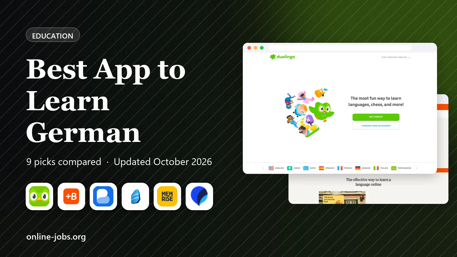 Best App to Learn German in 2026: 9 Apps Compared