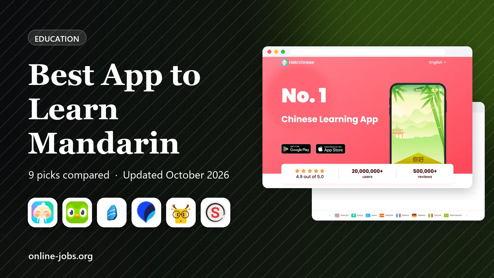 Best App to Learn Mandarin in 2026: 9 Apps Compared
