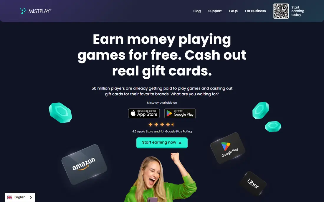 Mistplay website