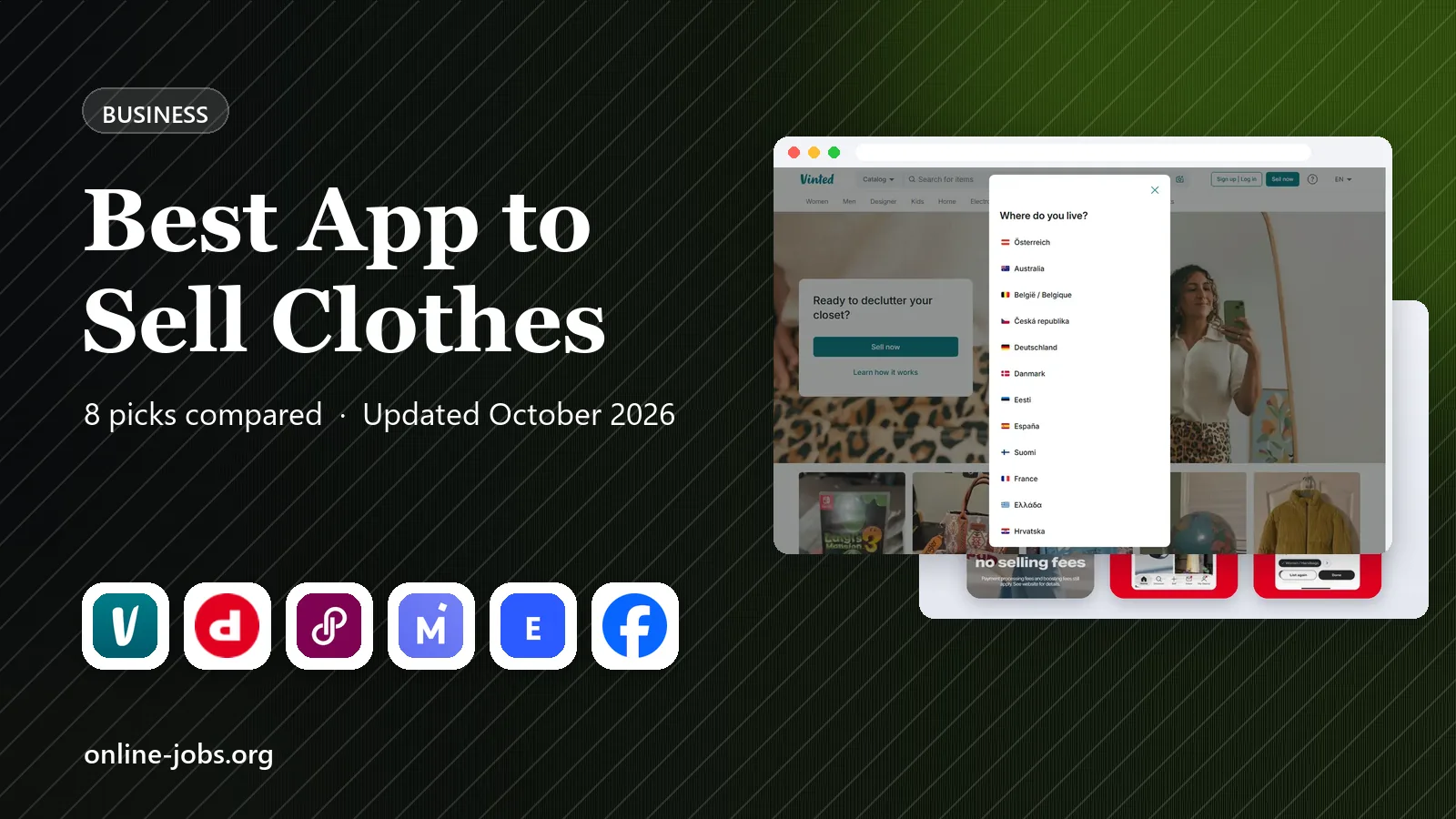 Best App to Sell Clothes in 2026: 8 Apps Compared