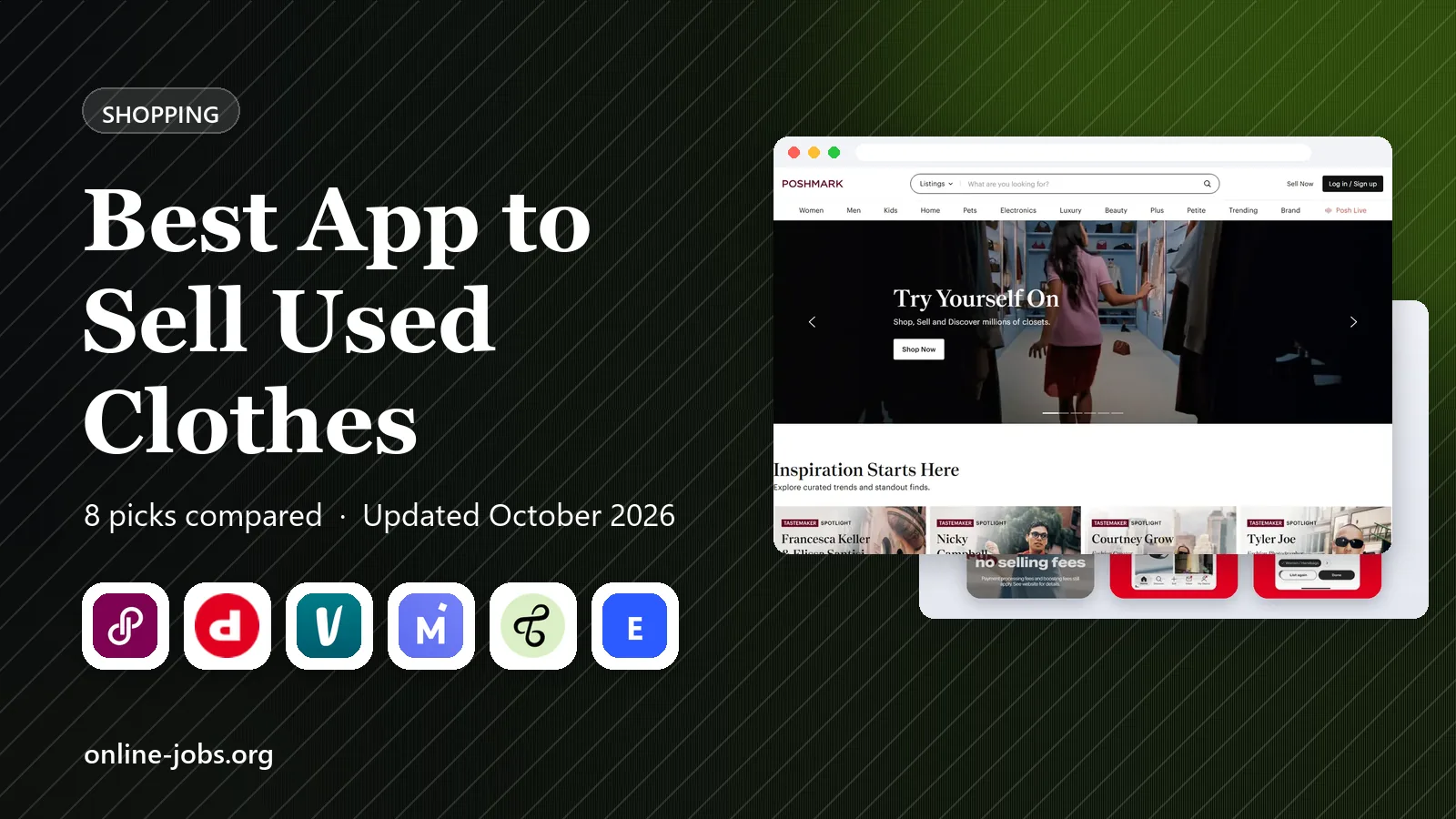 Best App to Sell Used Clothes in 2026: 8 Apps Compared