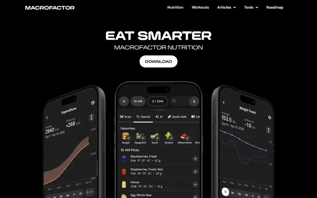 MacroFactor website