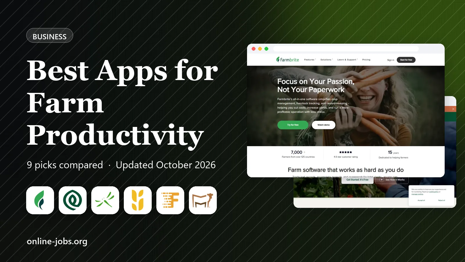 Best Apps for Farm Productivity in 2026: 9 Apps Compared