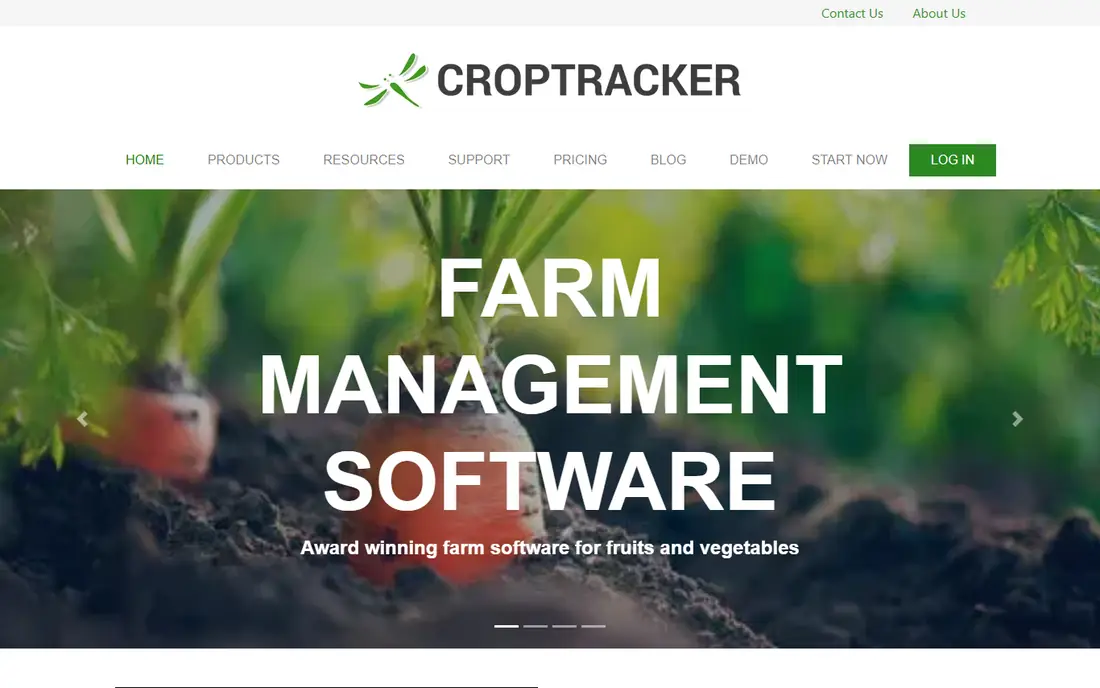 Croptracker website