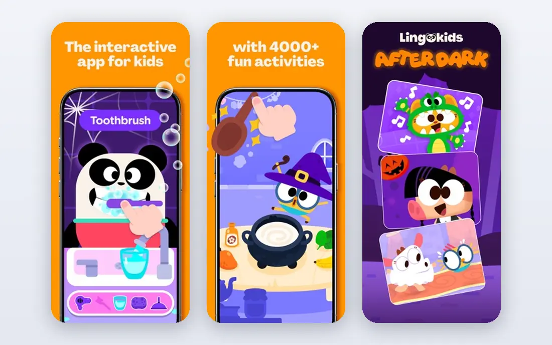 Lingokids app screenshots