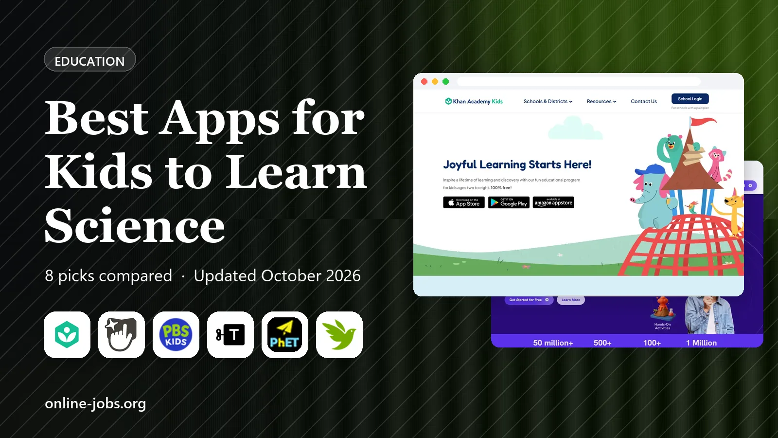 Best Apps for Kids to Learn Science in 2026: 8 Apps Compared