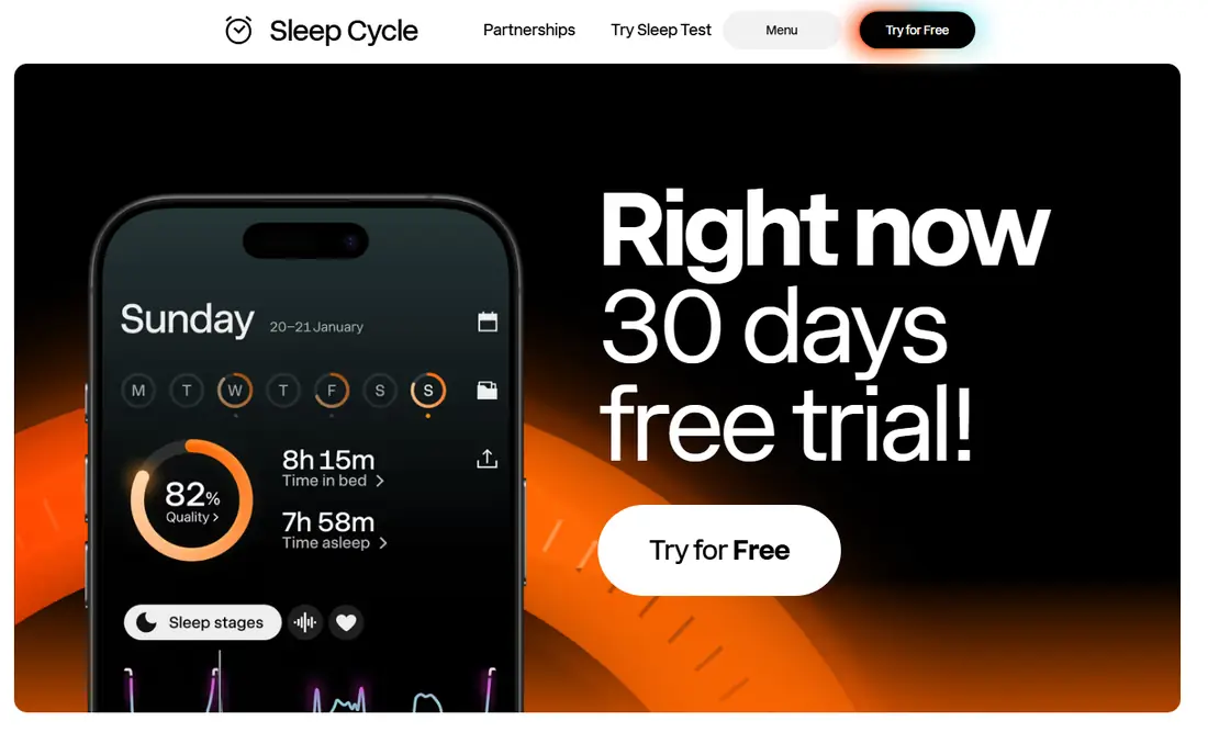 Sleep Cycle website