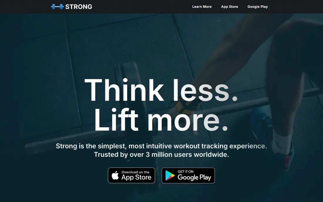 Strong website